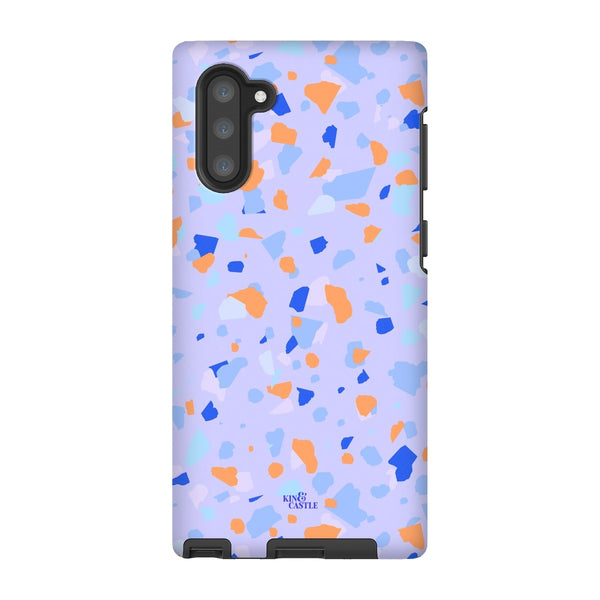 Blue & Orange Terrazzo Tough Phone Case