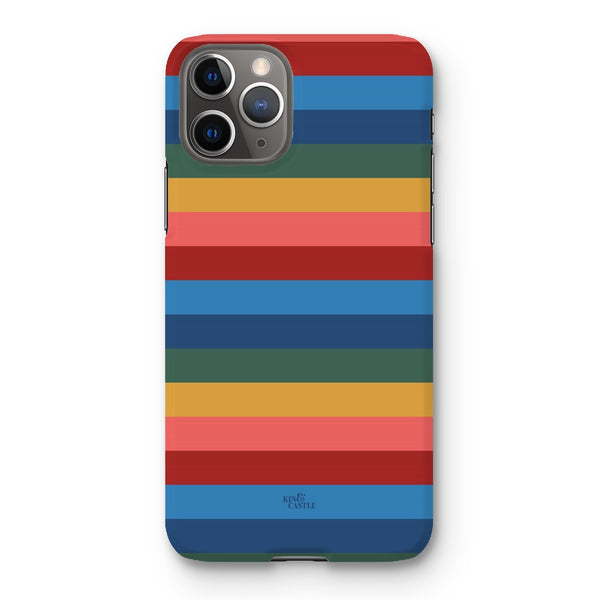 Retro Rainbow Snap Phone Case
