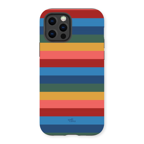 Retro Rainbow Tough Phone Case