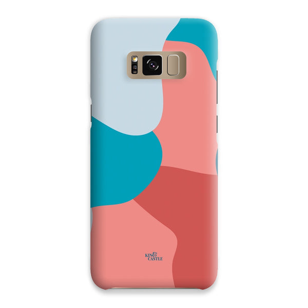 Blue, Red & Pink Abstract Snap Phone Case