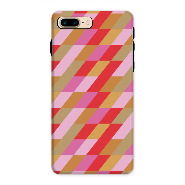 Pink & Red Diamond Tough Phone Case