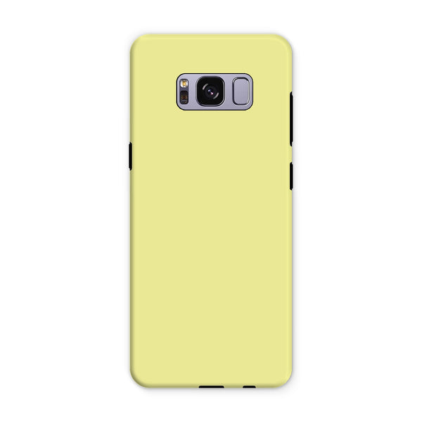 Lemon Yellow Tough Phone Case