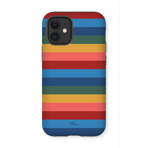 Retro Rainbow Tough Phone Case