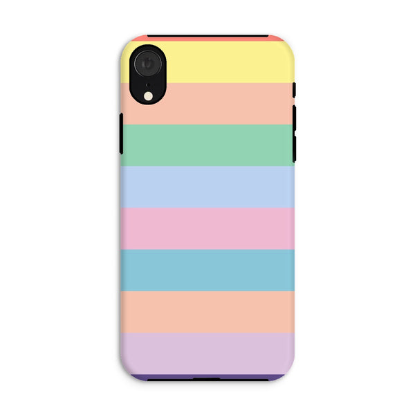 Pastel Stripe Tough Phone Case