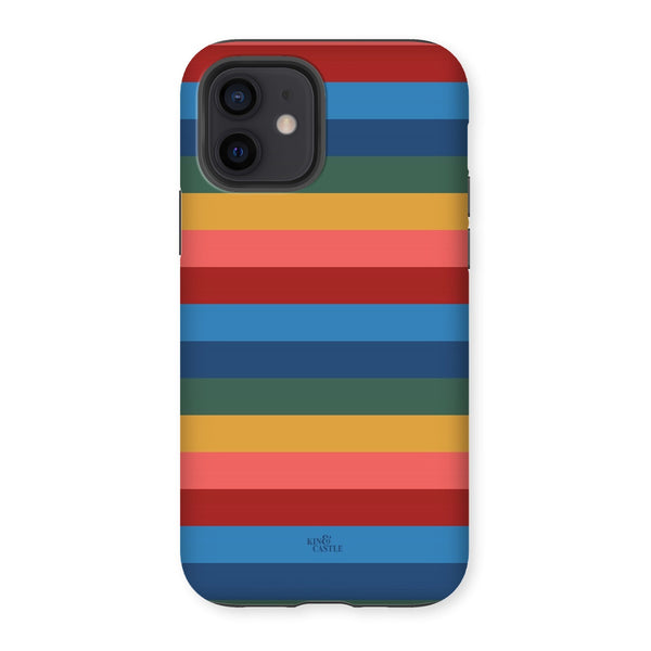 Retro Rainbow Tough Phone Case