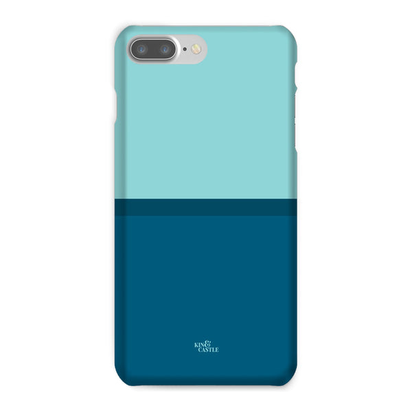 Blue Duo Snap Phone Case
