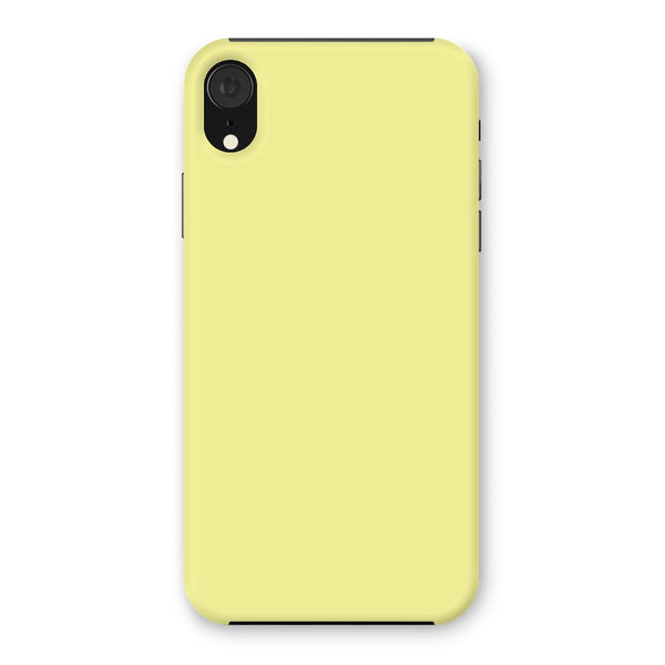 Lemon Yellow Snap Phone Case