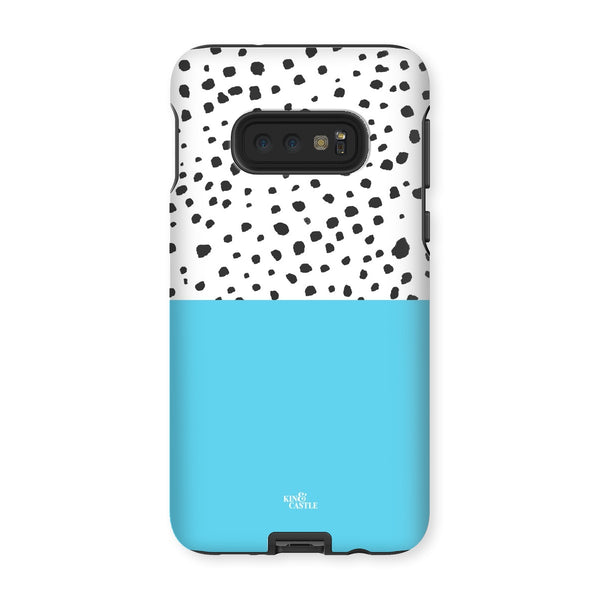 Blue & Graphite Animal Spots Tough Phone Case