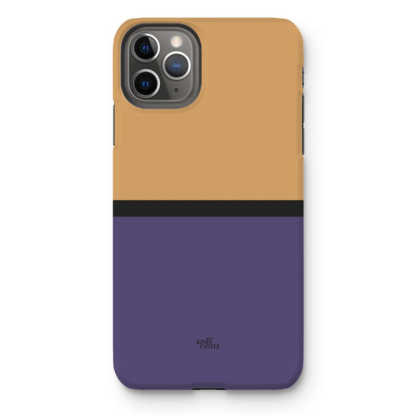 Sand & Purple Duo Tough Phone Case