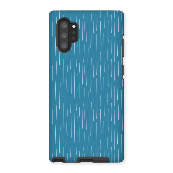 Blue Dash Tough Phone Case