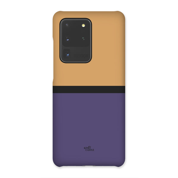 Sand & Purple Duo Snap Phone Case