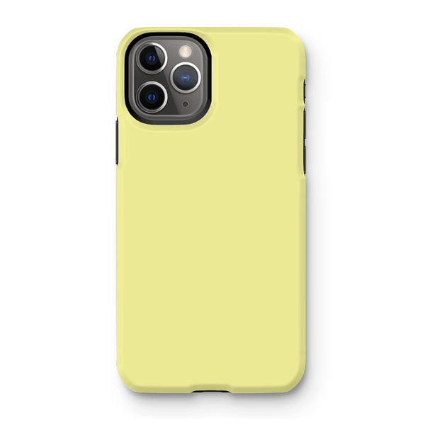 Lemon Yellow Tough Phone Case