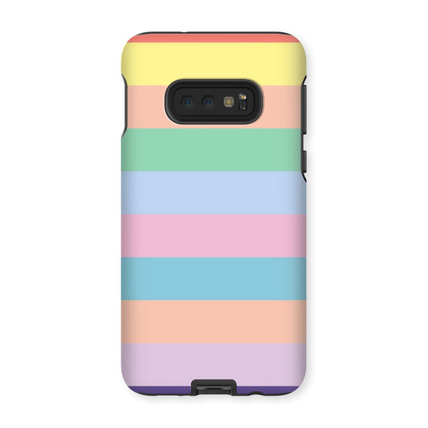 Pastel Stripe Tough Phone Case