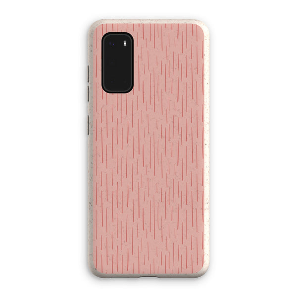 Rose Pink Dash Eco Phone Case