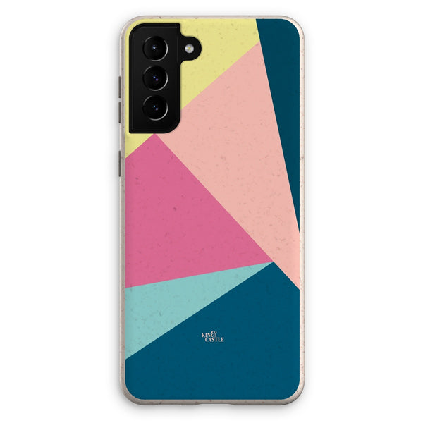 Pastel Triangles Eco Phone Case