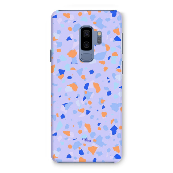 Blue & Orange Terrazzo Snap Phone Case