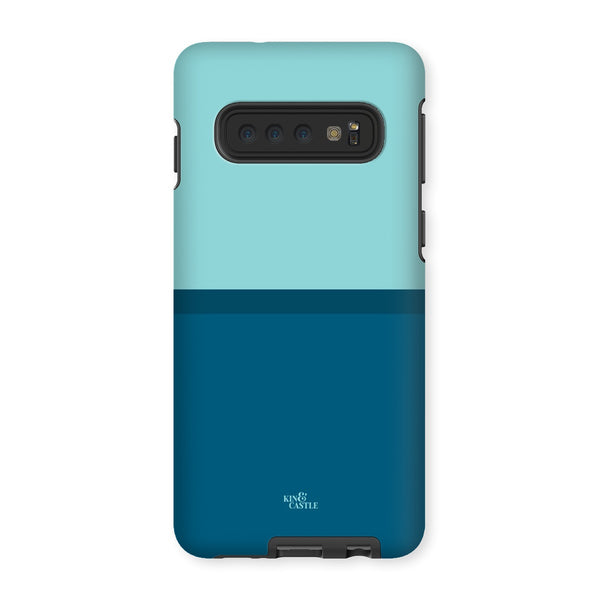 Blue Duo Tough Phone Case
