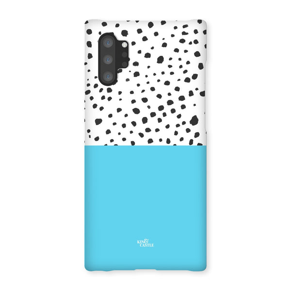 Blue & Graphite Animal Spots Snap Phone Case