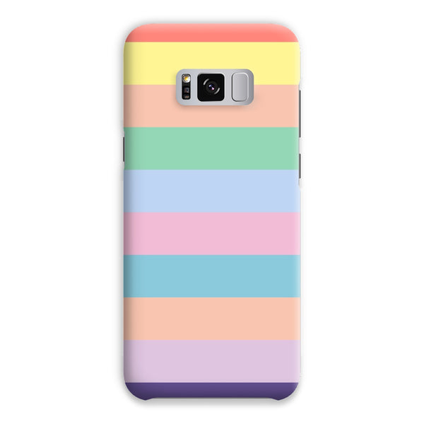 Pastel Stripe Snap Phone Case
