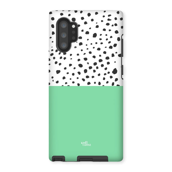 Mint & Graphite Animal Spots Tough Phone Case