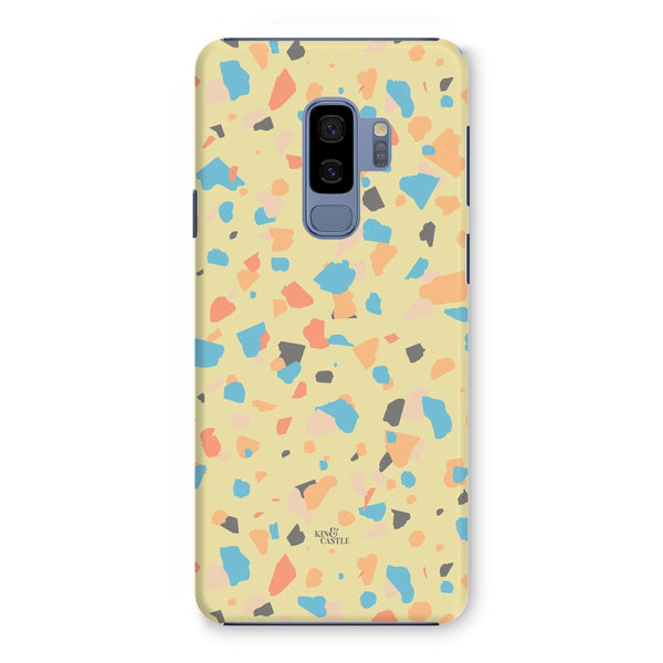 Yellow, Peach & Blue Terrazzo Snap Phone Case