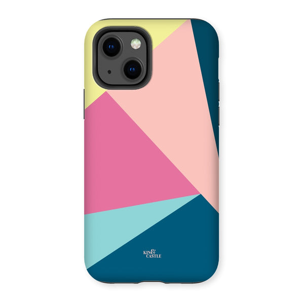 Pastel Triangles Tough Phone Case