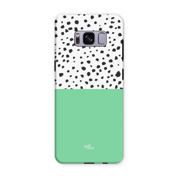 Mint & Graphite Animal Spots Tough Phone Case