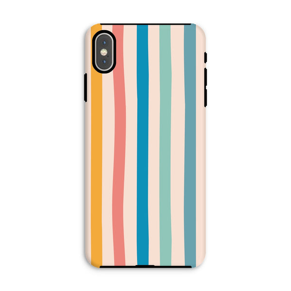 Earth Tones Stripe Tough Phone Case