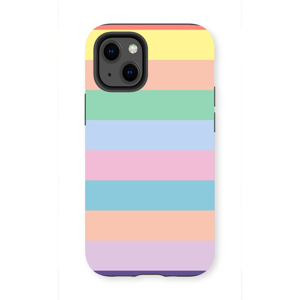 Pastel Stripe Tough Phone Case