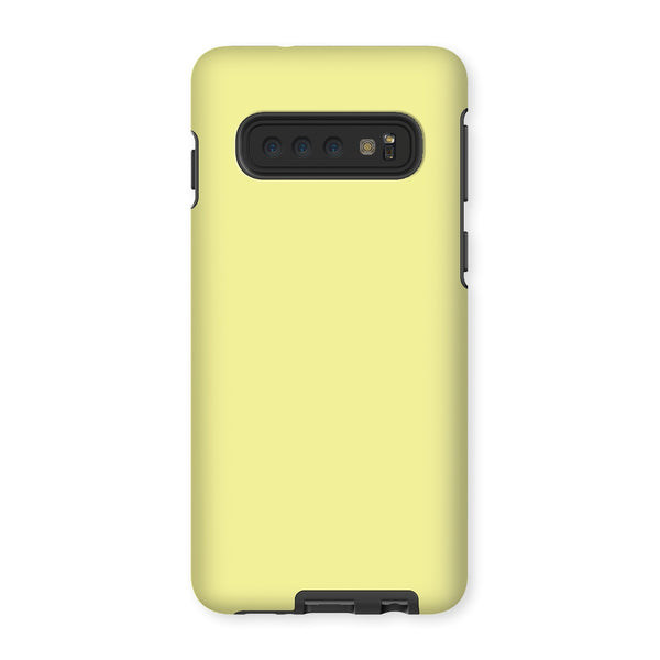 Lemon Yellow Tough Phone Case