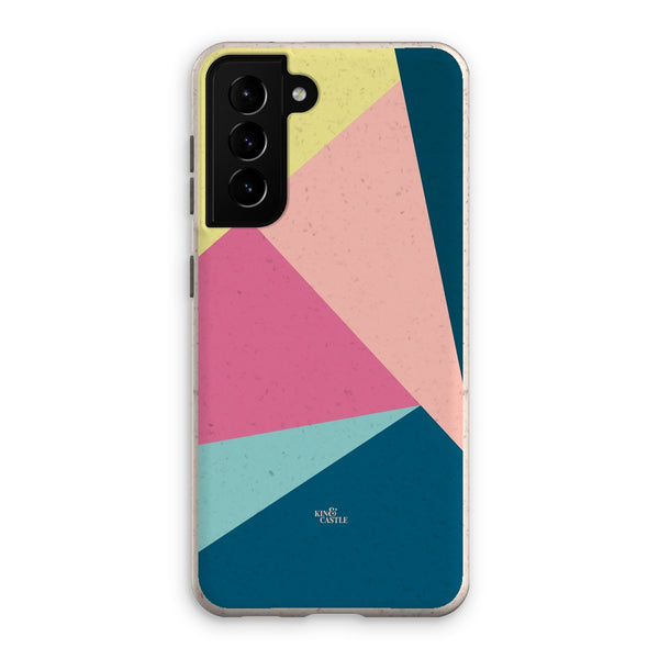 Pastel Triangles Eco Phone Case
