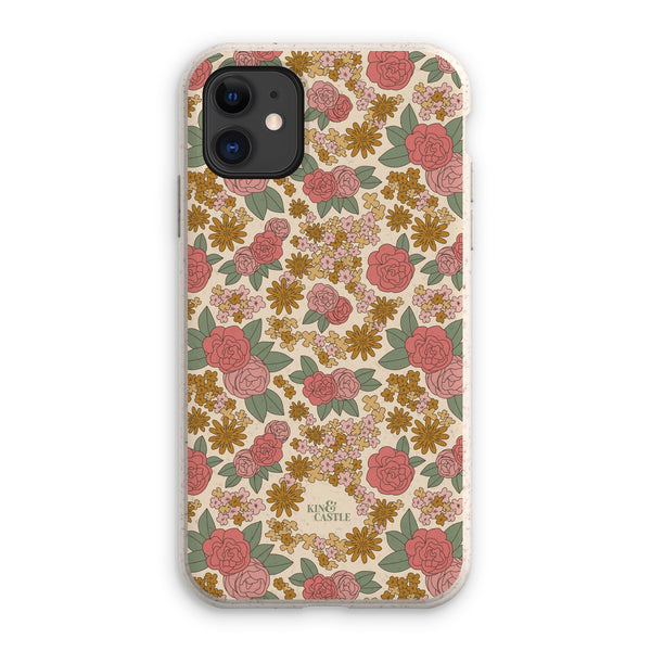Pink & Rose Garden Eco Phone Case