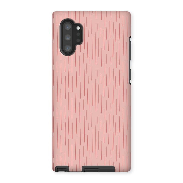 Rose Pink Dash Tough Phone Case