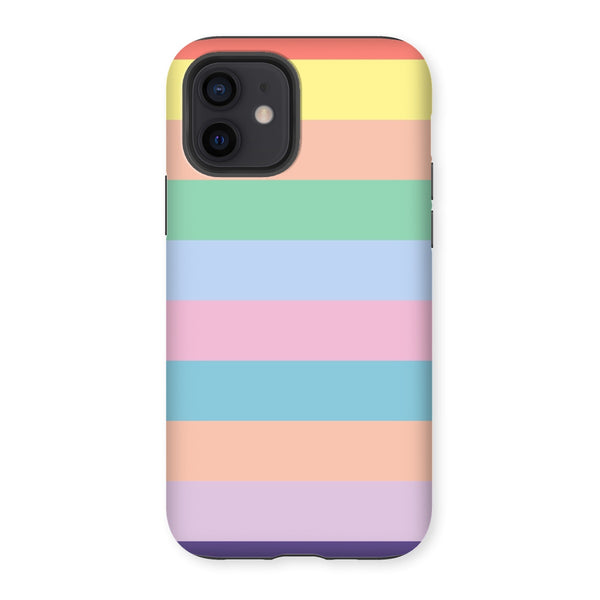 Pastel Stripe Tough Phone Case