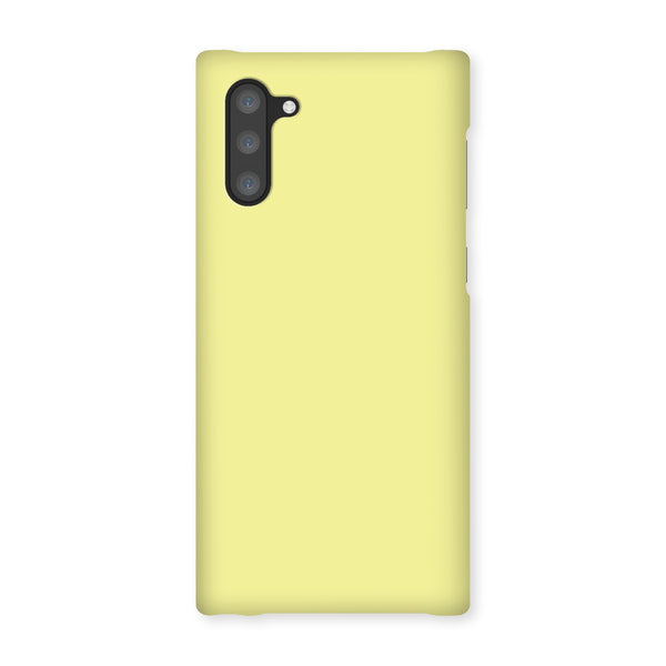 Lemon Yellow Snap Phone Case