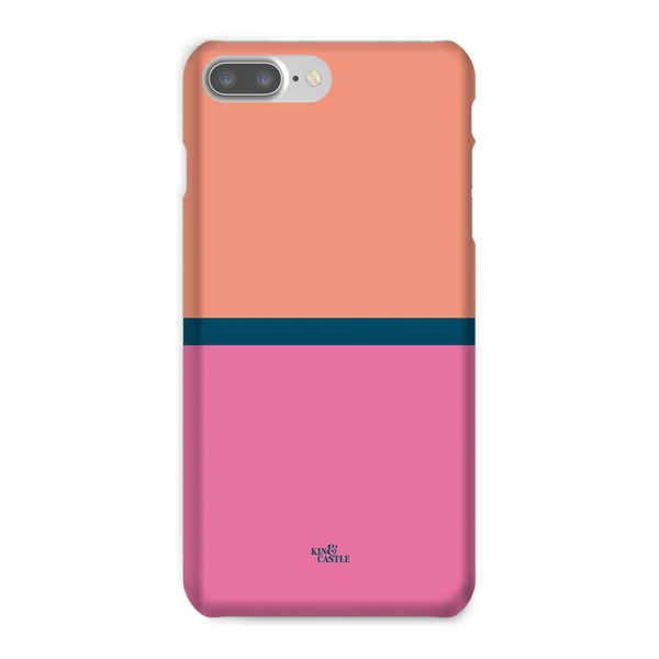 Peach & Pink Duo Snap Phone Case