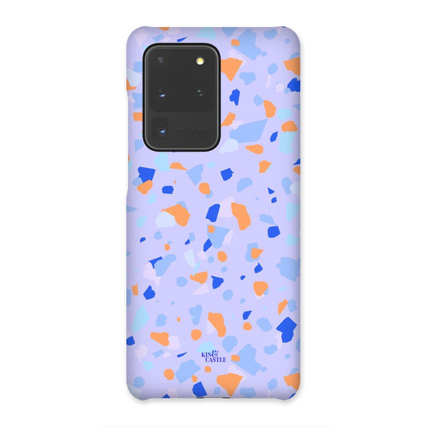 Blue & Orange Terrazzo Snap Phone Case