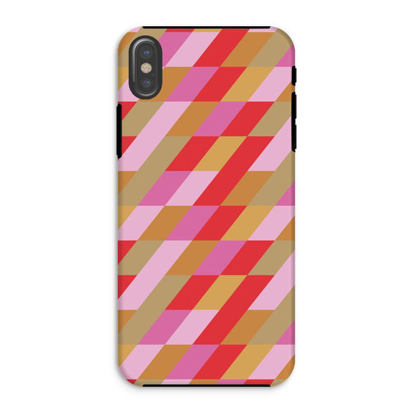 Pink & Red Diamond Tough Phone Case