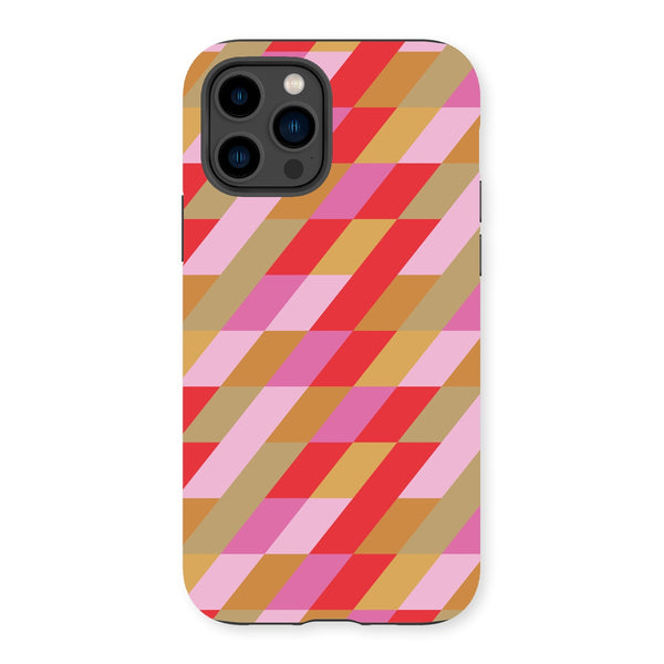 Pink & Red Diamond Tough Phone Case
