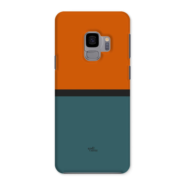 Rust & Teal Duo Snap Phone Case