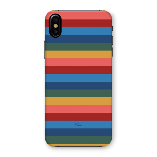 Retro Rainbow Snap Phone Case