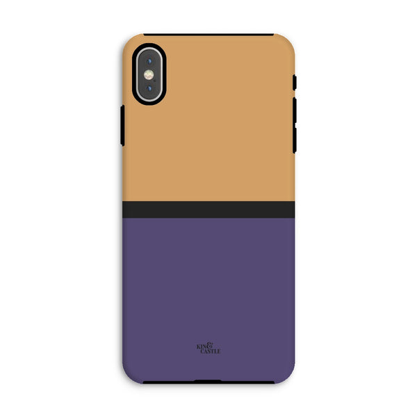 Sand & Purple Duo Tough Phone Case