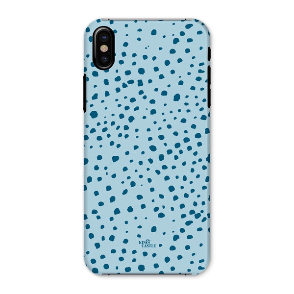 Blue Animal Spot Snap Phone Case