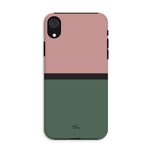 Pink & Green Duo Tough Phone Case