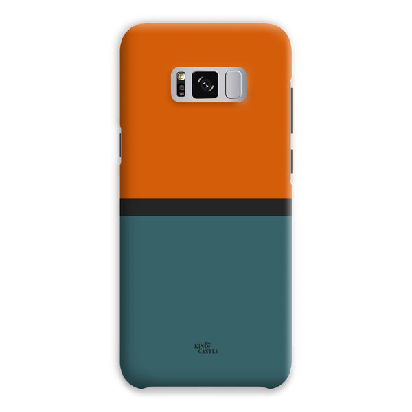 Rust & Teal Duo Snap Phone Case