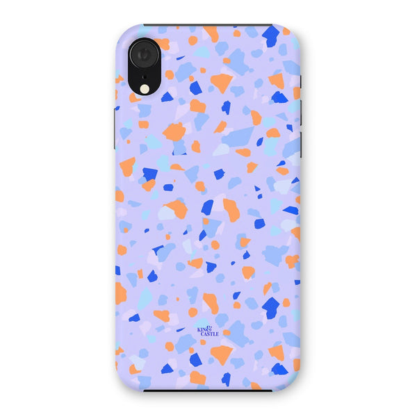 Blue & Orange Terrazzo Snap Phone Case
