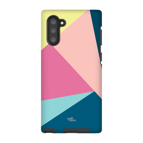 Pastel Triangles Tough Phone Case