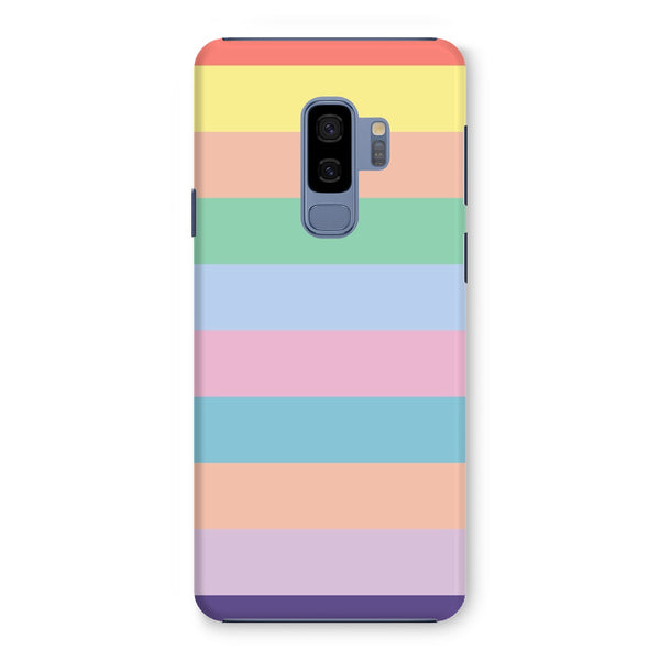 Pastel Stripe Snap Phone Case