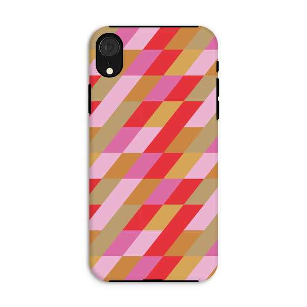 Pink & Red Diamond Tough Phone Case
