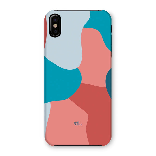 Blue, Red & Pink Abstract Snap Phone Case